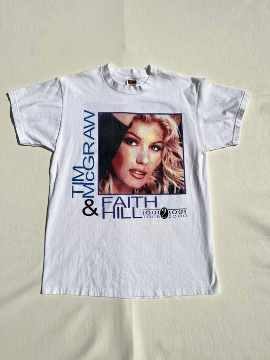 Vintage 2000 Tim McGraw & Faith Hill "Soul 2 Soul" Tour Shirt