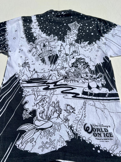 Vintage 1980's Disney World On Ice AOP Shirt