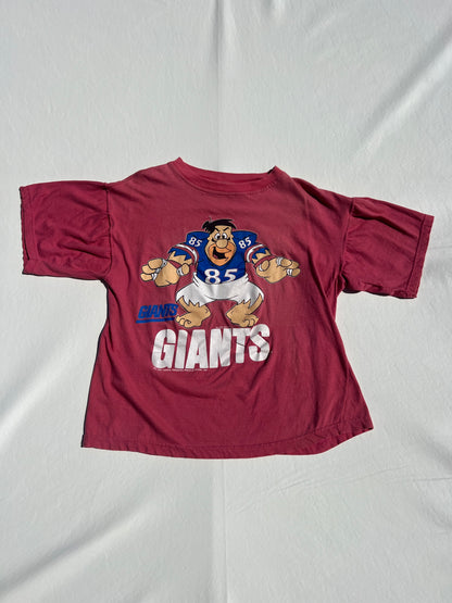 Vintage 1994 Fred Flintstone New York Giants Shirt