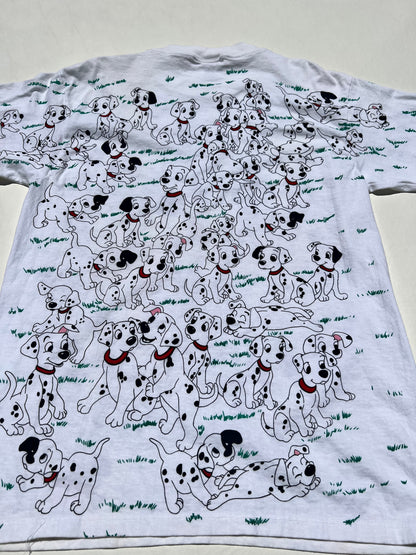 Vintage 1990's Disney 101 Dalmatians AOP Shirt