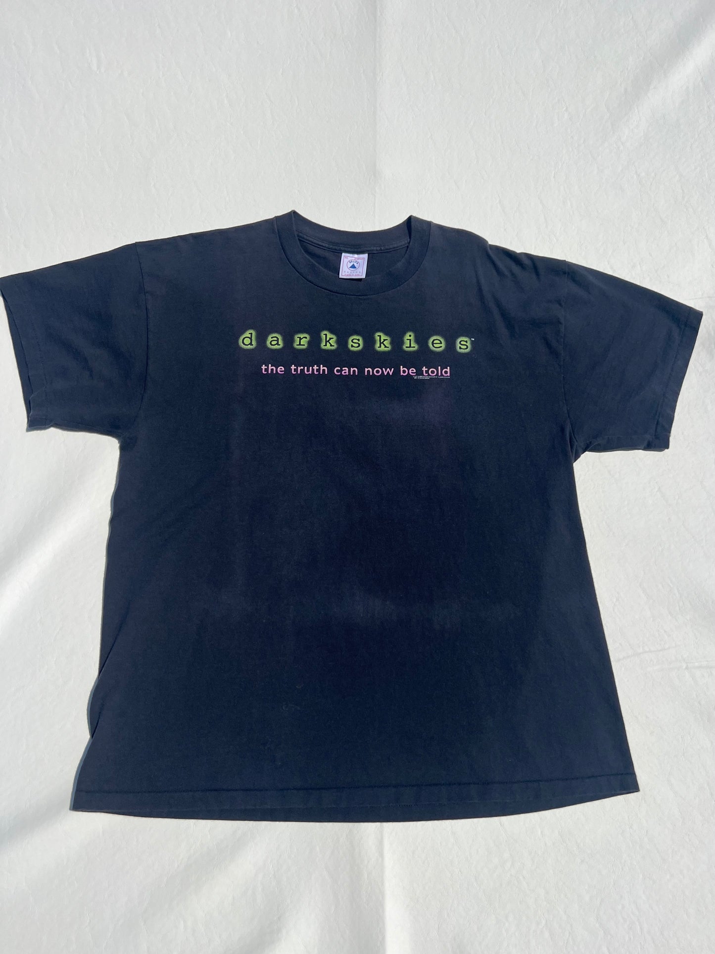 Vintage 1996 Dark Skies Sci-fi TV Series Promo Shirt