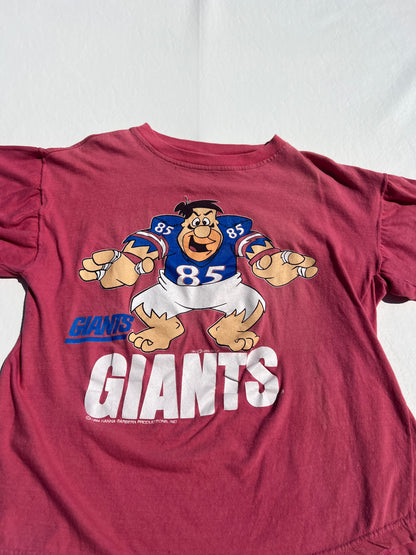 Vintage 1994 Fred Flintstone New York Giants Shirt