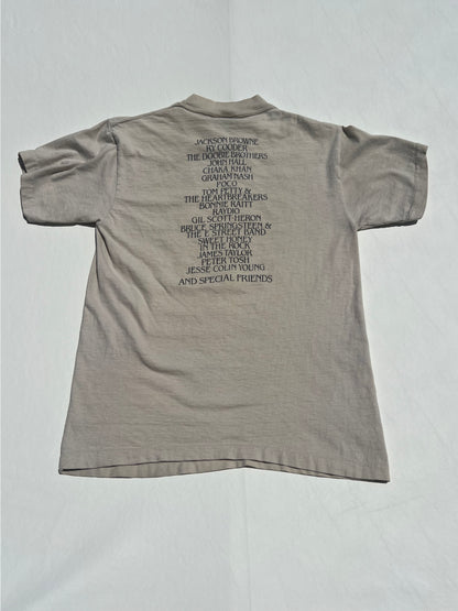 Vintage 1979 The Muse Concerts For A Non-Nuclear Future Concert Shirt