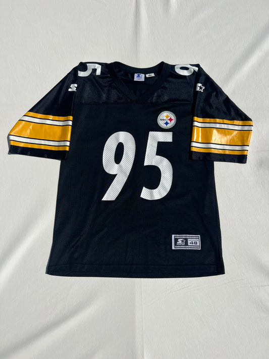 Vintage 1995 Greg Loyd Pitsburgh Steelers Starter Jersey