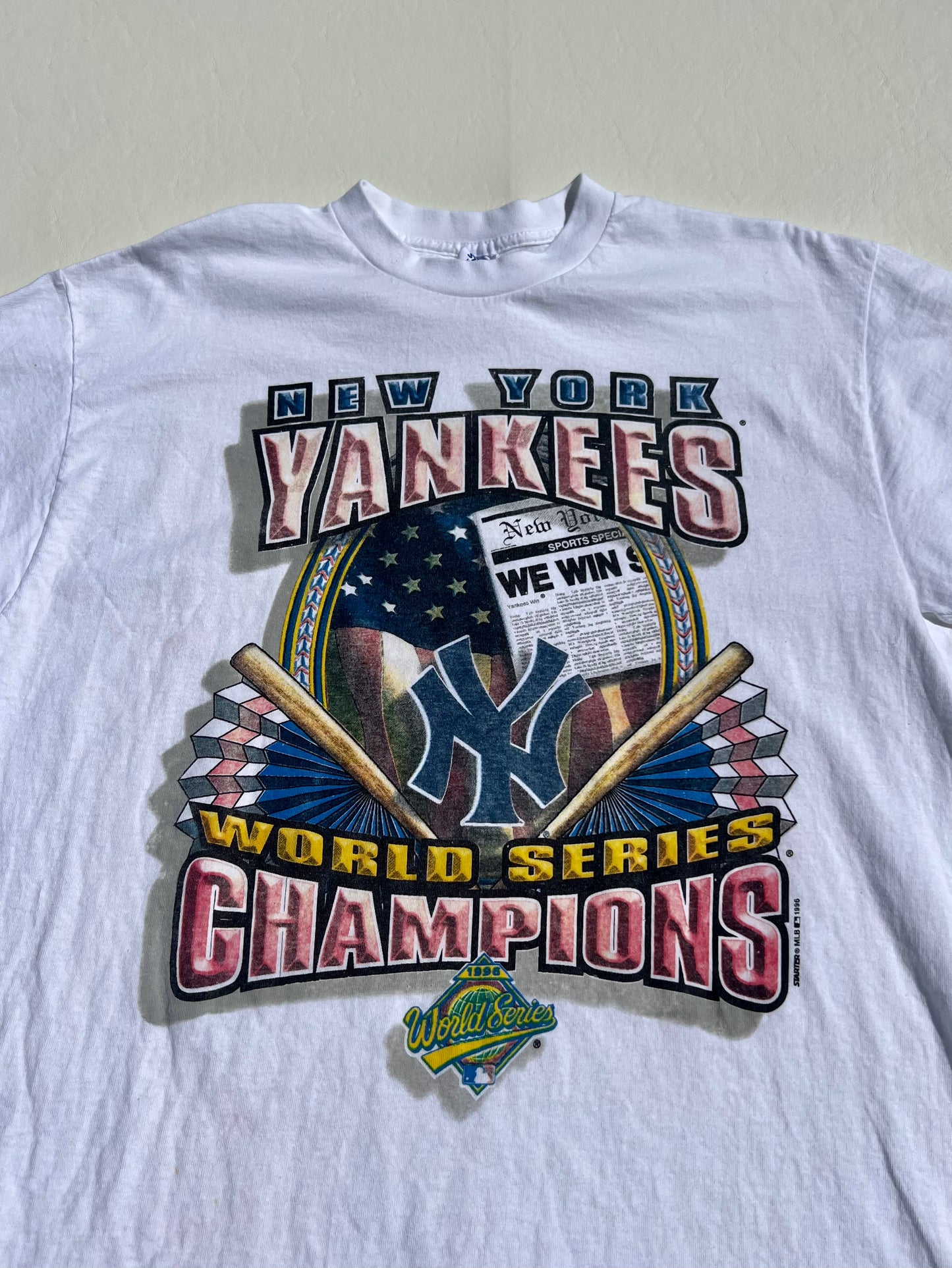 Vintage 1996 New York Yankees World Series Starter Shirt