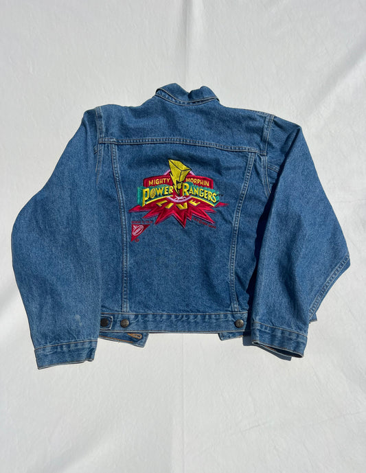 Vintage 1994 Power Rangers Denim Jacket