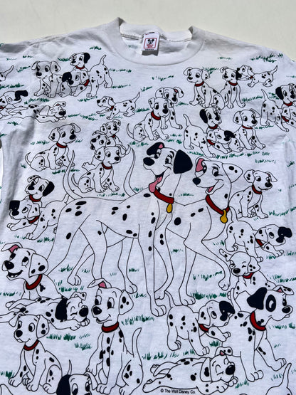 Vintage 1990's Disney 101 Dalmatians AOP Shirt