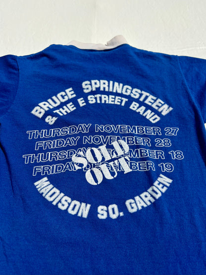 Vintage 1980 Bruce Springsteen & The E Street Band Madison Square Garden Concert Shirt