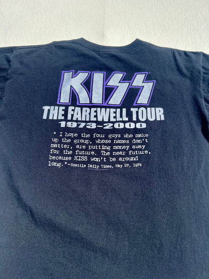 Vintage 2000 Kiss "The Farewell Tour" Shirt