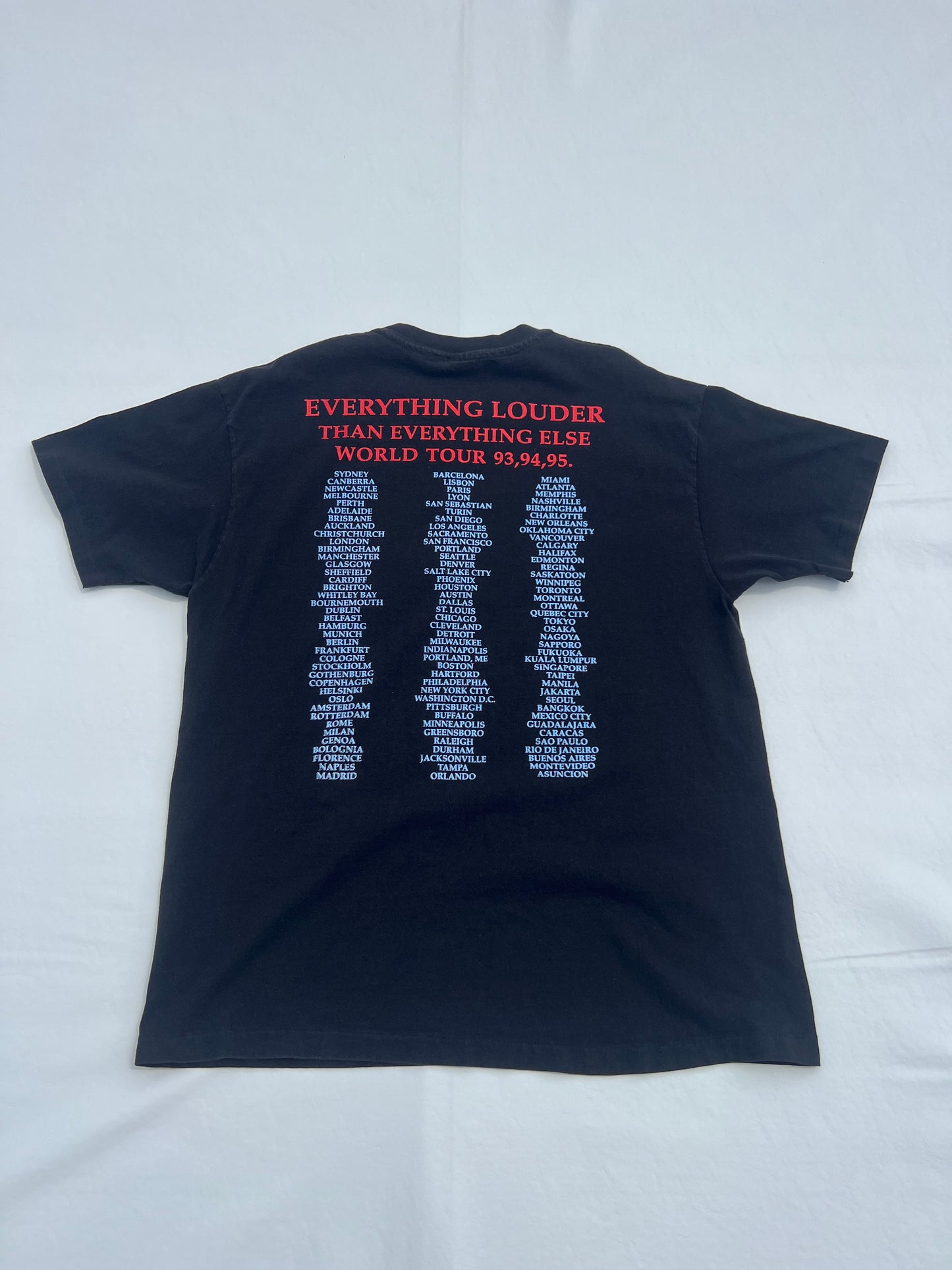 Vintage 1994 Meat Loaf "Everything Louder Than Everything Else" Tour Shirt