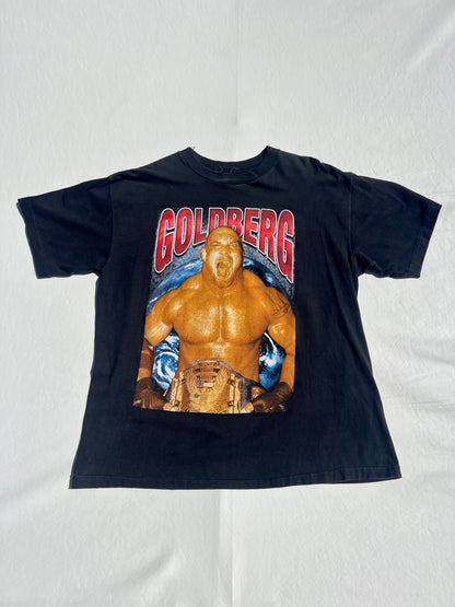 Vintage 1990's WCW Goldberg Rap Tee Shirt