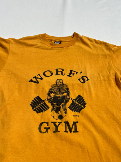 Vintage 1992 Worfs Gym Shirt