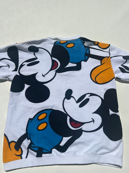 Vintage 1990's Disney Mickey Mouse AOP Collared Shirt