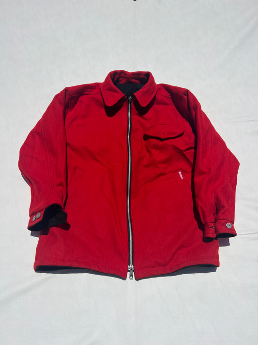 Vintage 1990's Marlbroro Reversible Wool Jacket