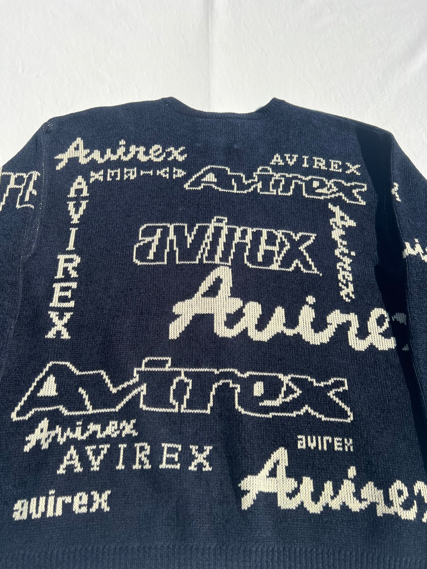 Vintage Avirex "Spell Out" Sweater