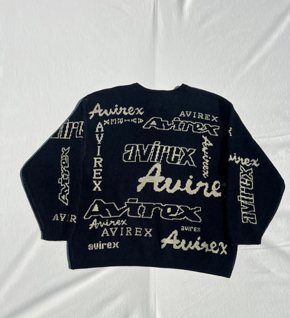 Vintage Avirex "Spell Out" Sweater