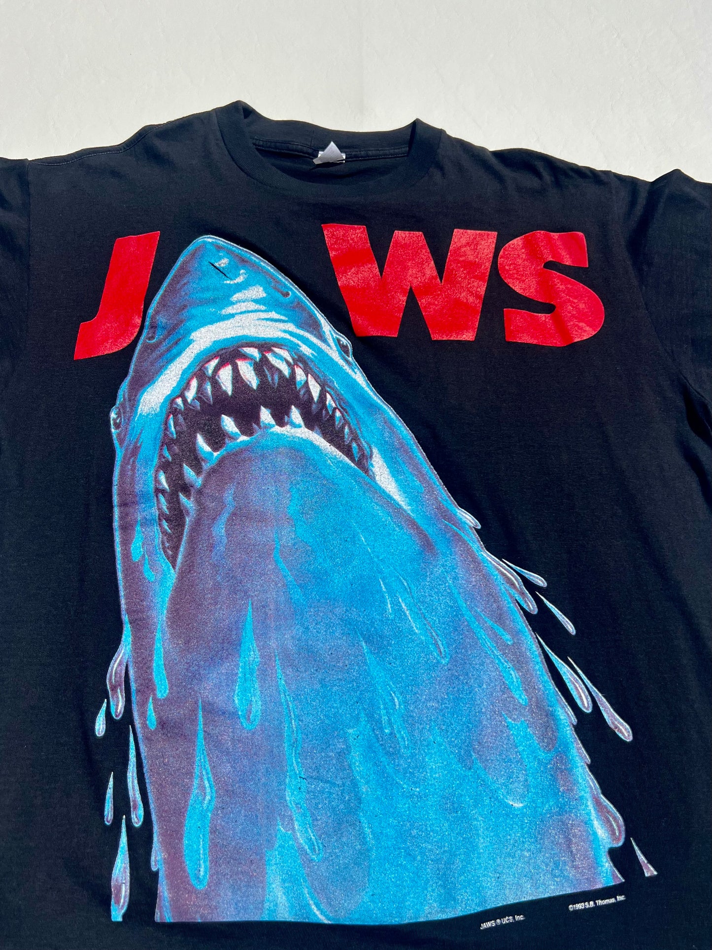 Vintage 1993 JAWS Universal Studios Movie Promo Shirt