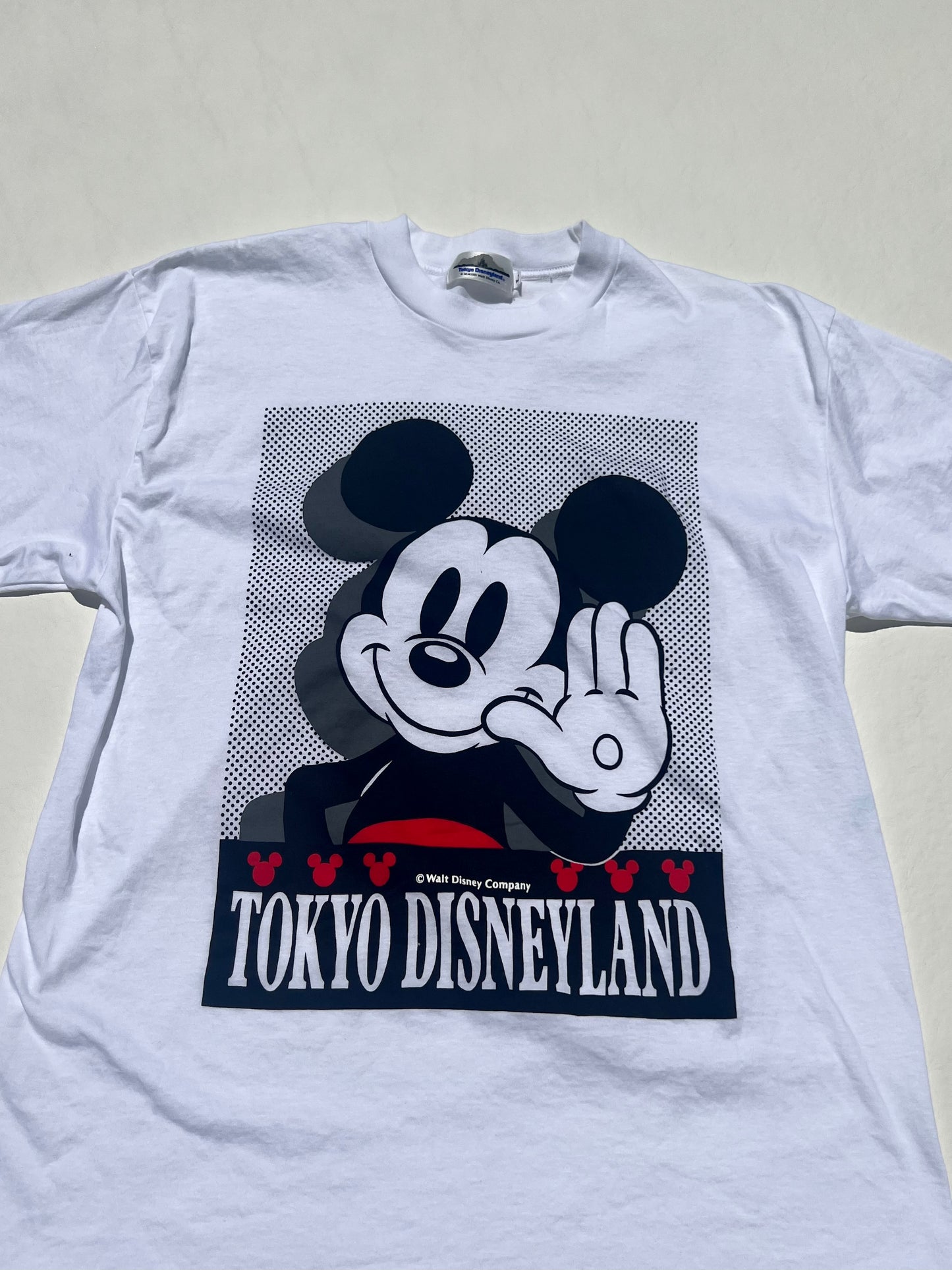 Vintage 1990's Tokyo Disney Land Mickey Mouse Shirt